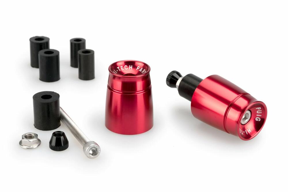 PUIG LENKERENDEN ALUMINIUM MOD.SPORT UNIVERSAL C/ROT - 21011R