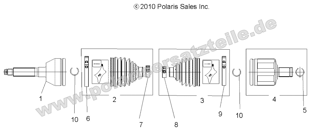 Drive Train, Front Drive Shaft