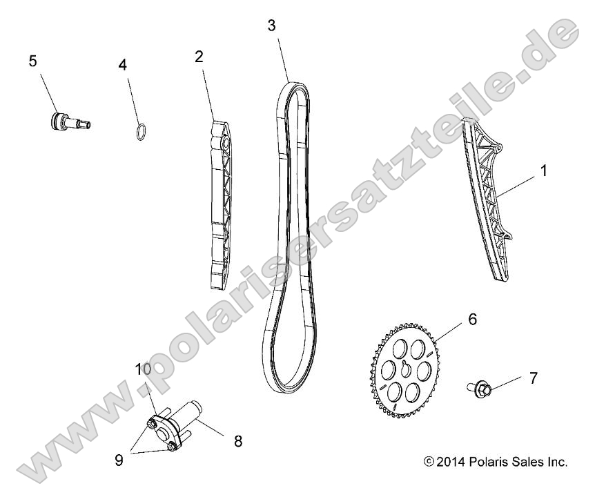 Engine, Cam Chain and Tensioner Engine, Cam Chain and Tensioner