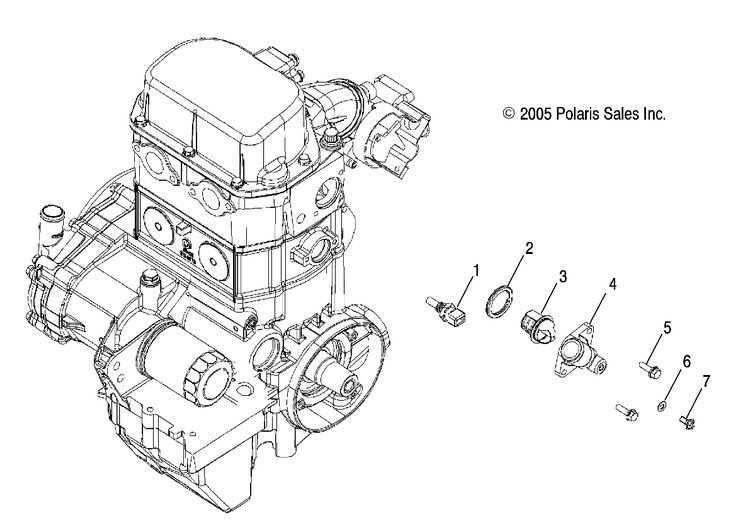 Engine, Manifold and Thermostat