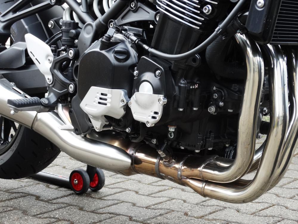 TMP Custom Motordeckelschutz Set silber Kawasaki Z900 RS 2018-