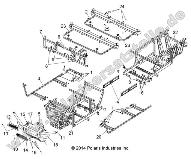 Chassis, Frame and Front Bumper