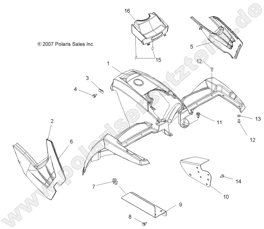 BODY, FRONT CAB BODY, FRONT CAB