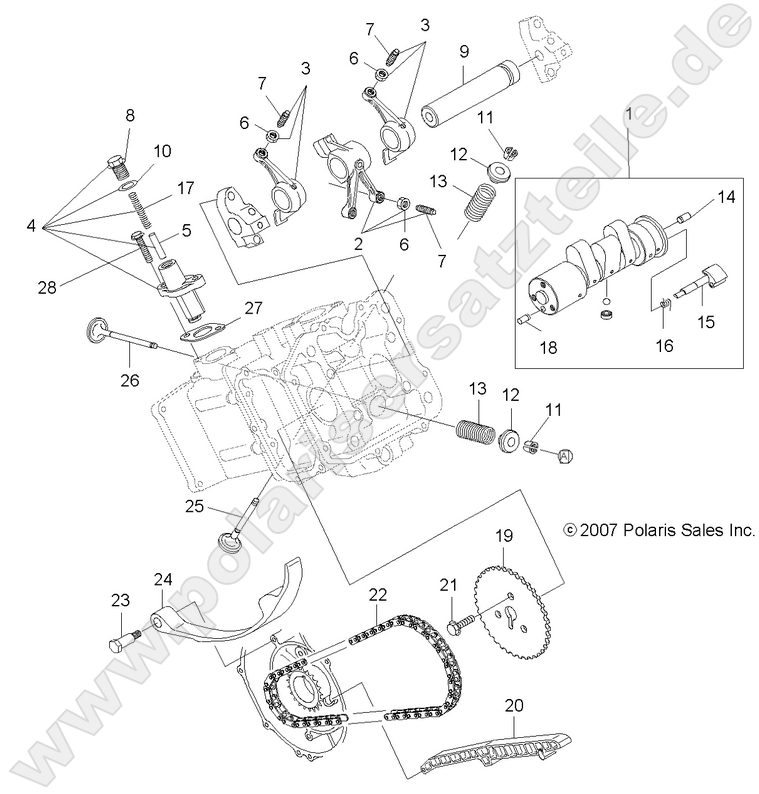 ENGINE, VALVES and CAMSHAFT ENGINE, VALVES and CAMSHAFT
