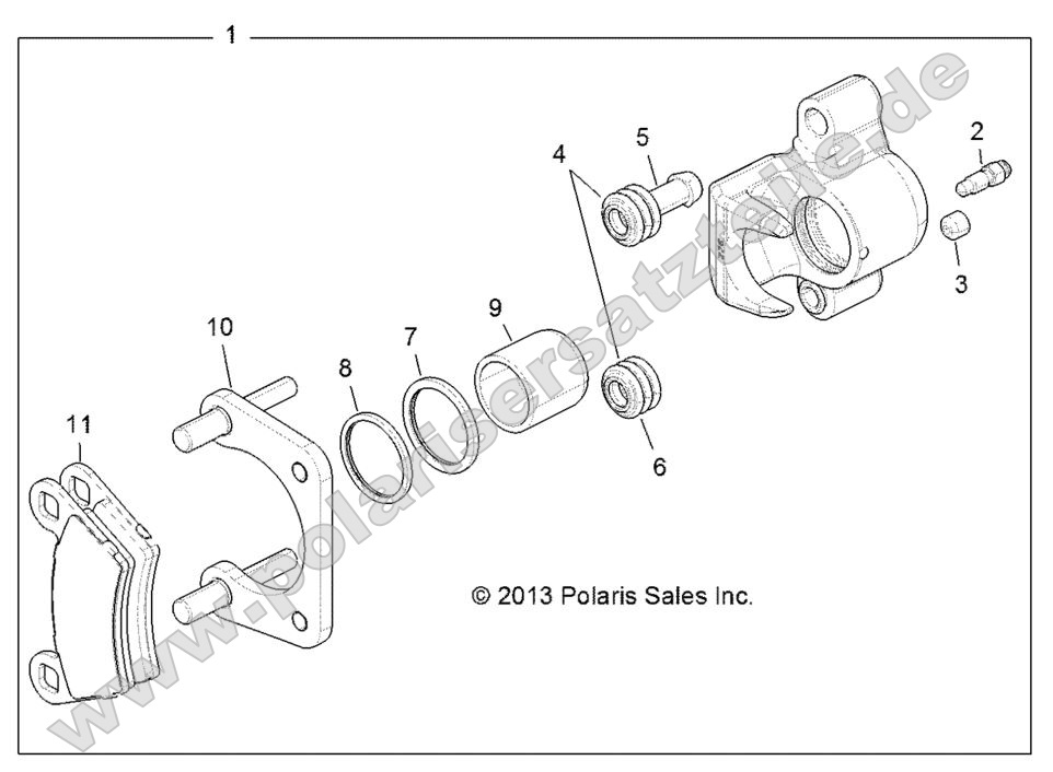 Brakes, Rear Caliper