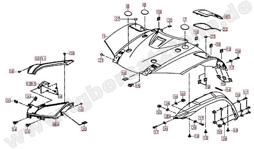 Frontverkleidung Frontverkleidung