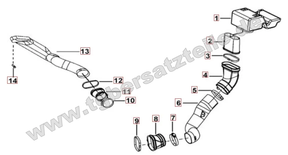 Ansaugstutzen Ansaugstutzen