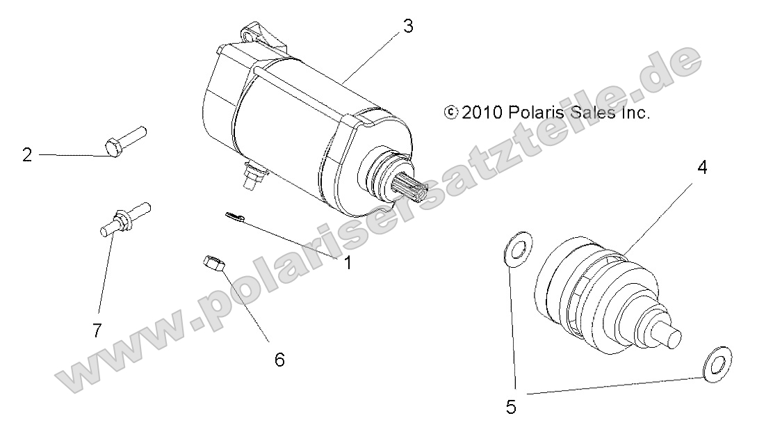 Engine, Starting Motor