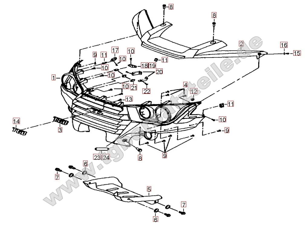 Stoßstange vorne Stoßstange vorne