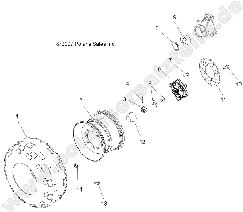 WHEELS, REAR WHEELS, REAR