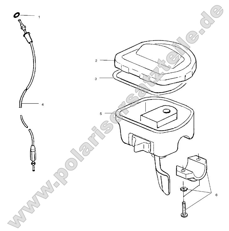 Controls - Throttle Asm/Cable Controls - Throttle Asm/Cable