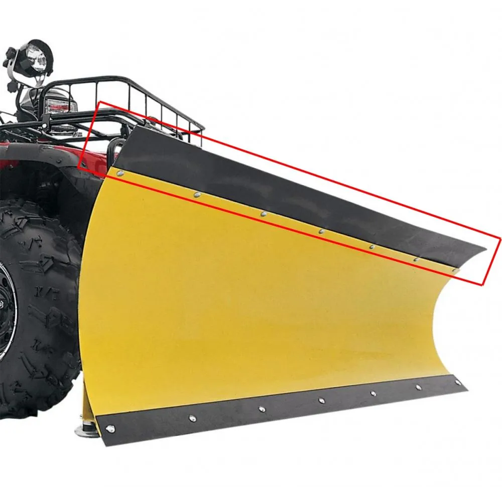 Moose_Plow_Gummi_Lippe Moose Utility Division Gummileiste oben - passend für Moose Plow Schneeschild 127 cm 50"