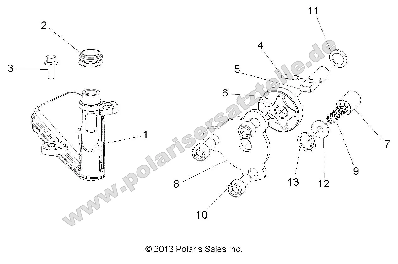 Engine, Oil Pump Engine, Oil Pump
