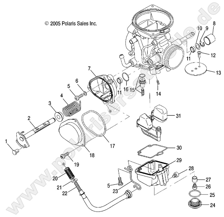 ENGINE, LOWER CARBURETOR ENGINE, LOWER CARBURETOR