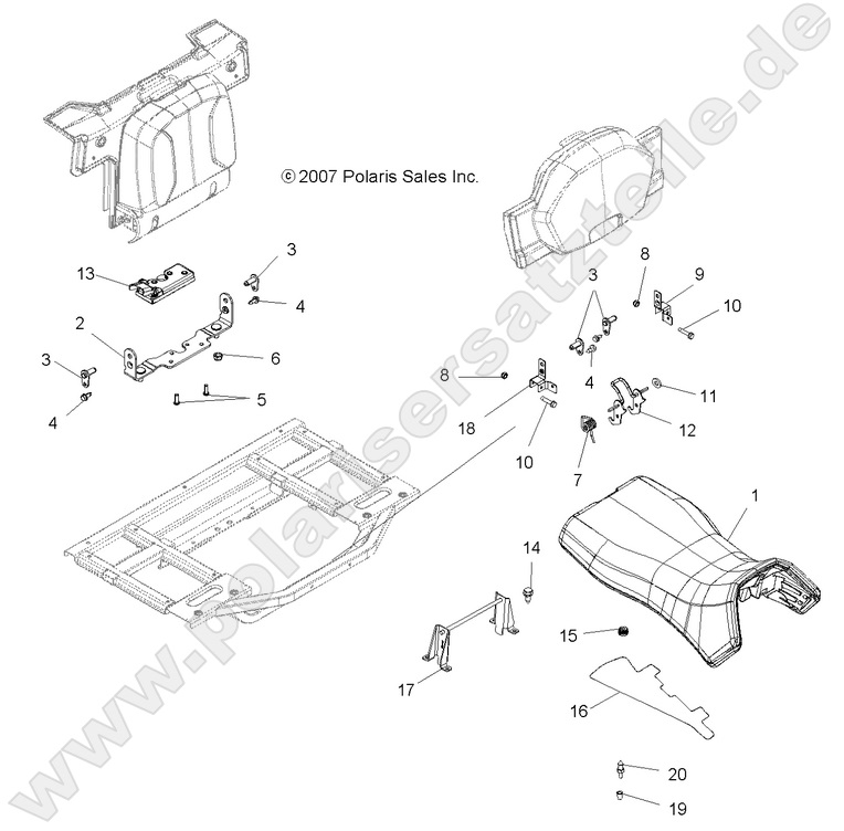 BODY, SEAT and OPERATOR BODY, SEAT and OPERATOR