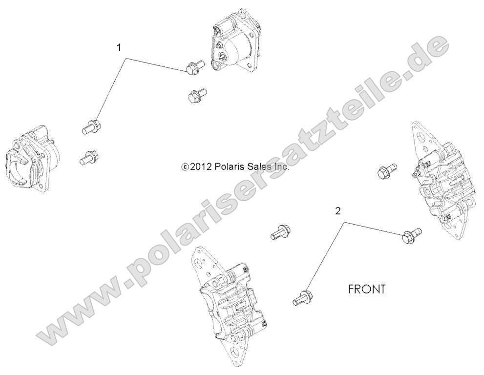 Brakes, Caliper Mounting Brakes, Caliper Mounting