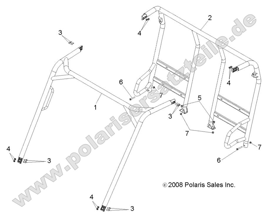 Chassis, Cab Frame Chassis, Cab Frame