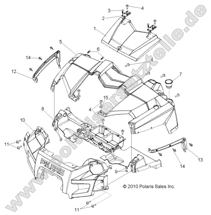 Body, Hood and Front Fascia