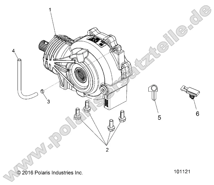 Drive Train, Front Gearcase Mounting