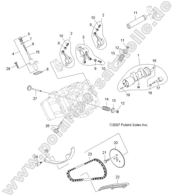 ENGINE, VALVE and CAMSHAFT ENGINE, VALVE and CAMSHAFT