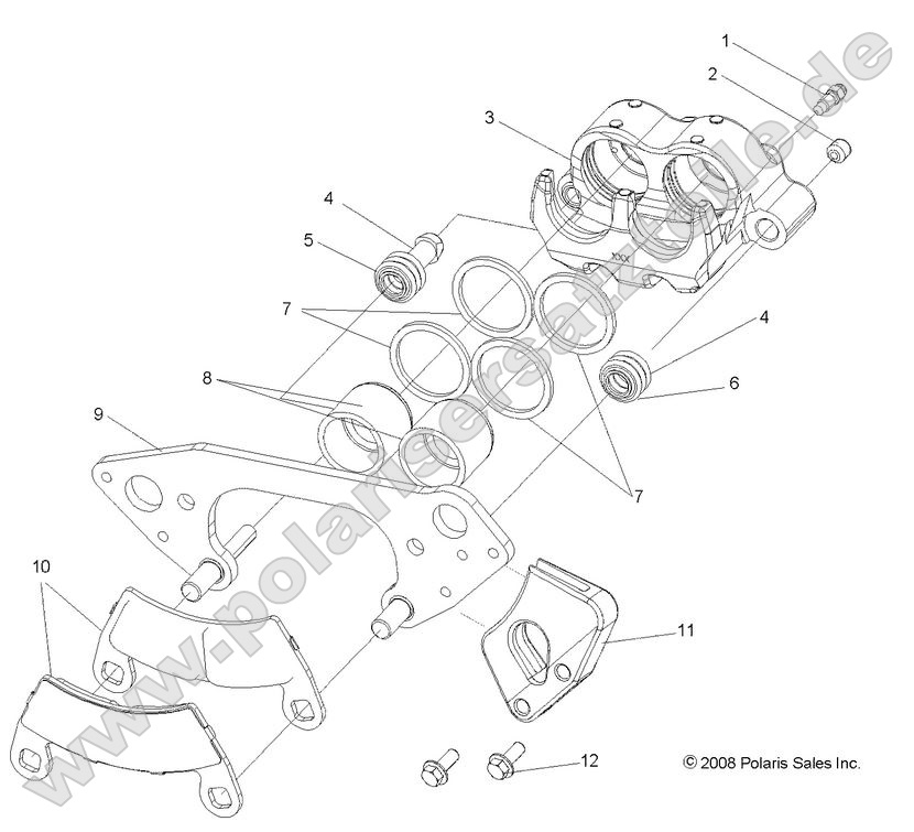 Brakes, Front Caliper