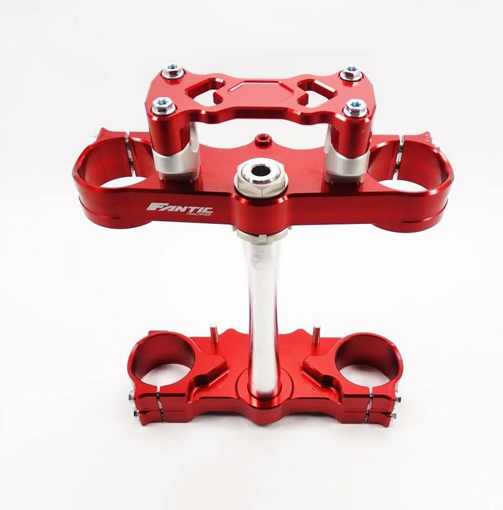 Fantic_CNC_Gabelbruecke_4T_rot___XXF_XEF_250_450_08651005 Fantic CNC Racing Gabelbrücke 4T rot - XXF 250 450 / XEF 250 450