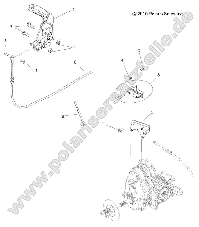 Brakes, Park Brake Asm.
