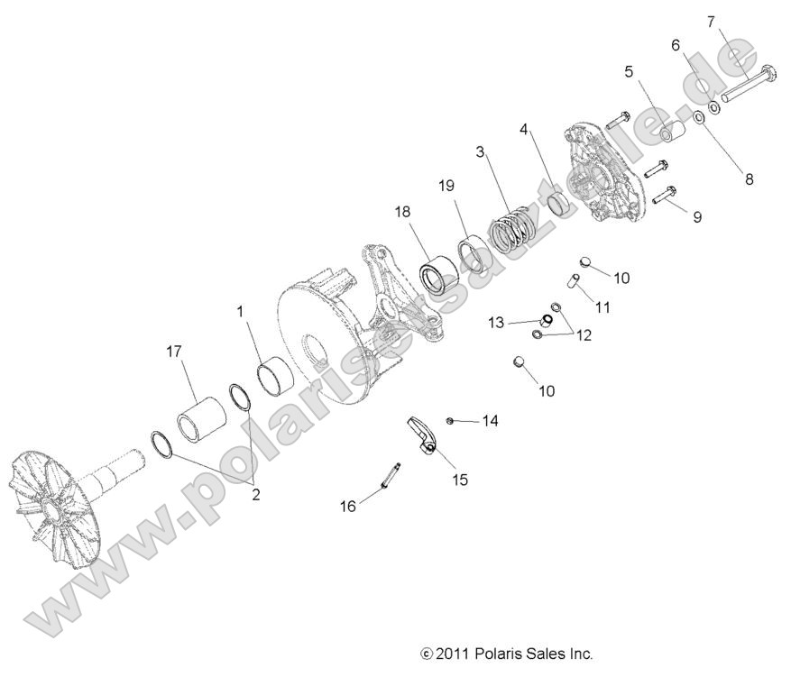 Drive Train, Primary Clutch