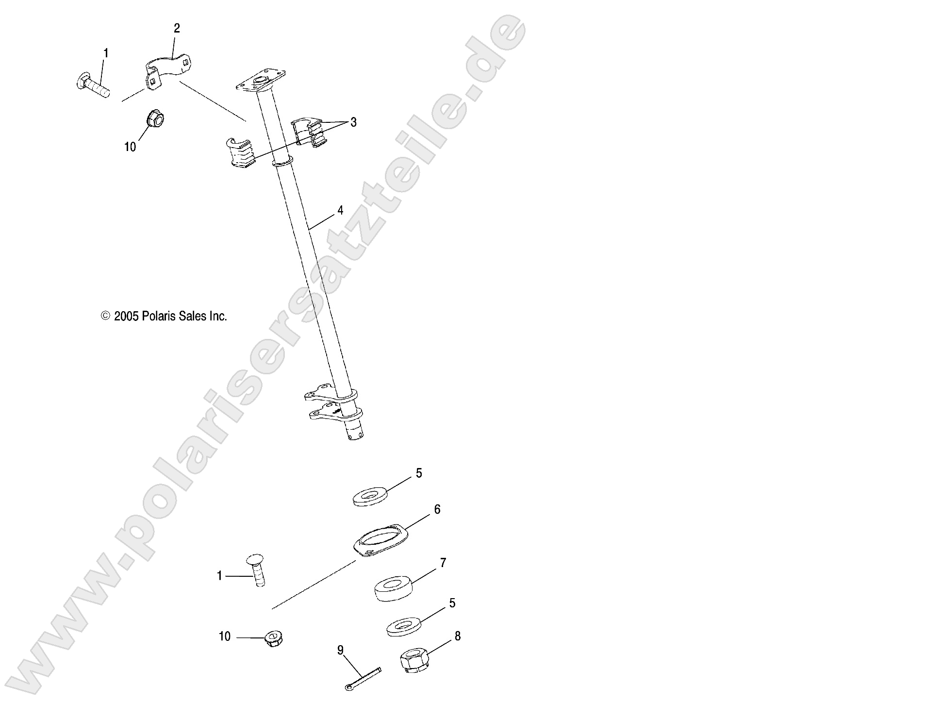 STEERING POST STEERING POST