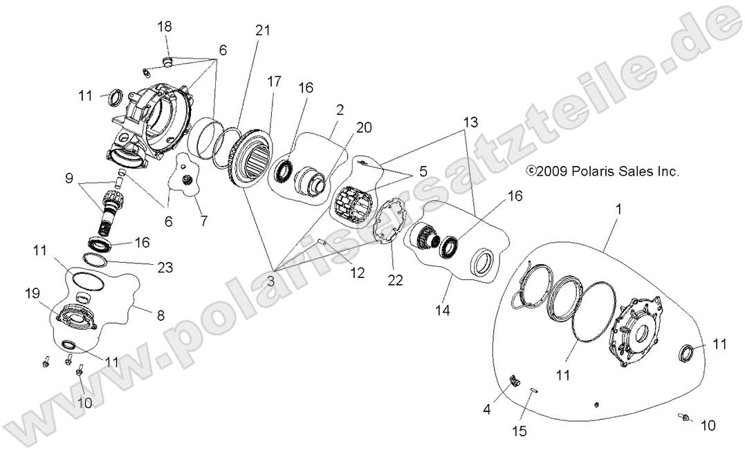 GEARCASE, FRONT (If Built After 7/24/06) GEARCASE, FRONT (If Built After 7/24/06)
