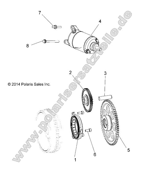 Engine, Starter Drive Engine, Starter Drive