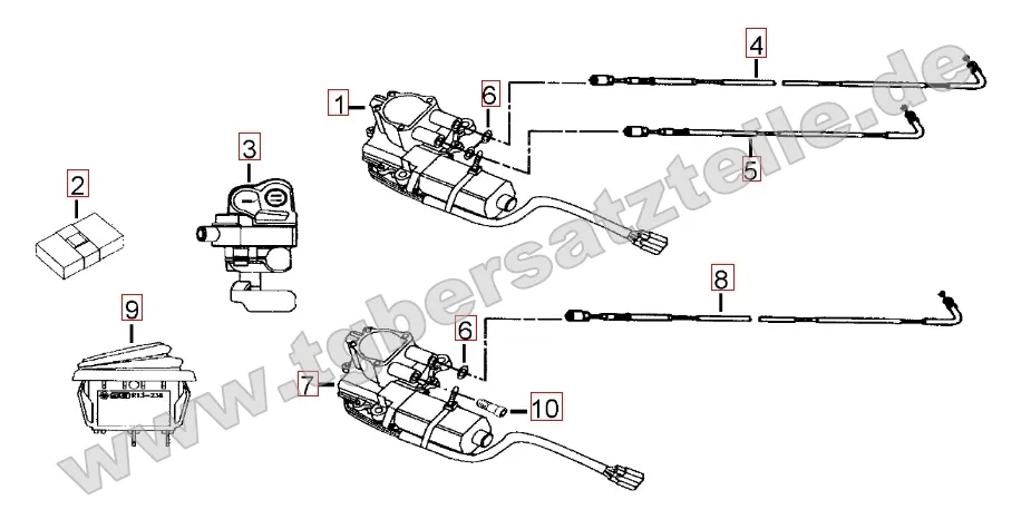 Stellmotor Differenzialsperre