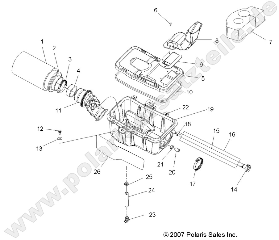 ENGINE, AIR INTAKE SYSTEM ENGINE, AIR INTAKE SYSTEM