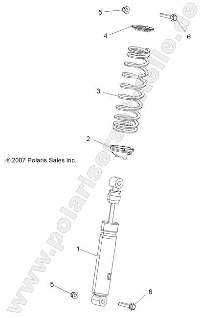 SUSPENSION, SHOCK, FRONT