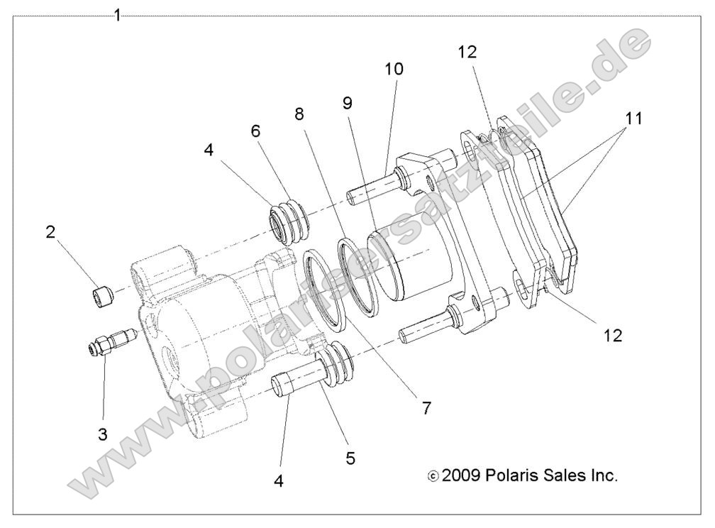 Brakes, Rear Caliper Brakes, Rear Caliper