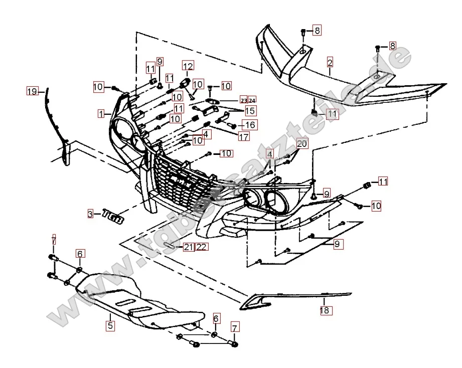 Stoßstange vorne Stoßstange vorne