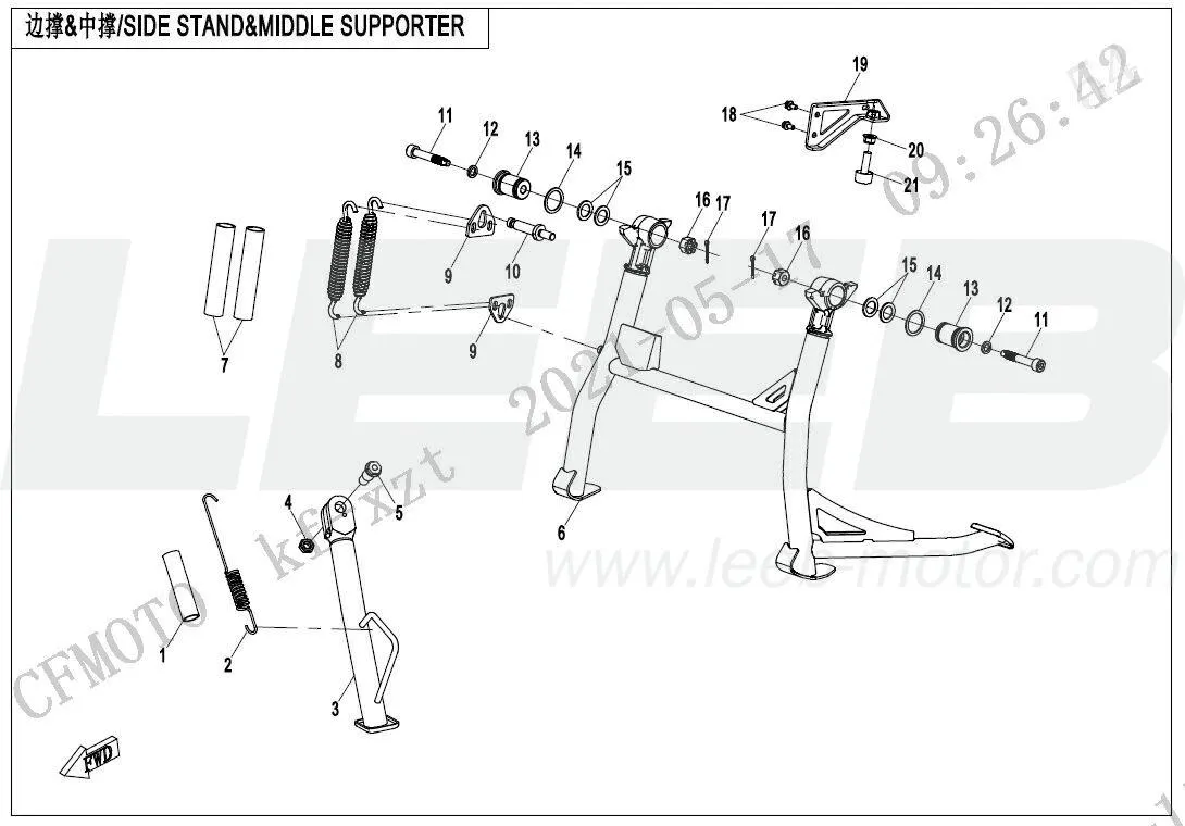 Seitenständer & Hauptständer (Explore Edition) Seitenständer & Hauptständer (Explore Edition)