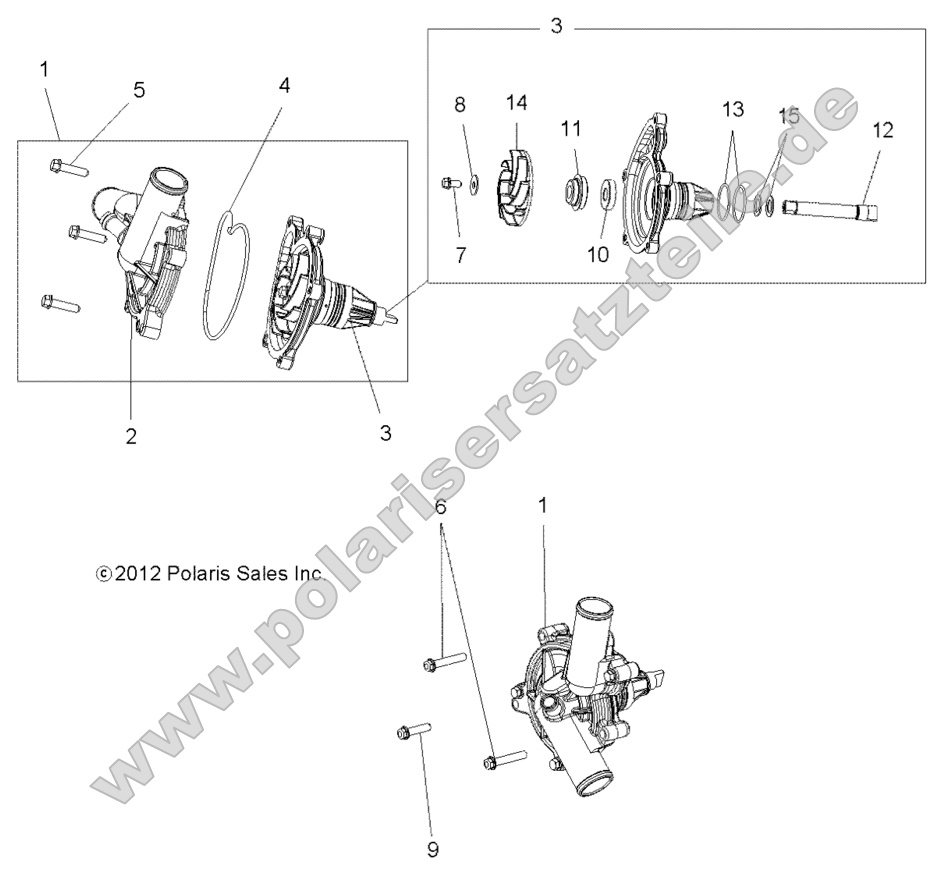 Engine, Cooling, Waterpump Engine, Cooling, Waterpump
