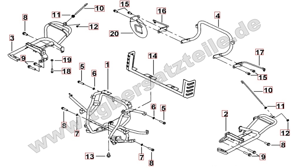 Stoßstange vorne und hinten