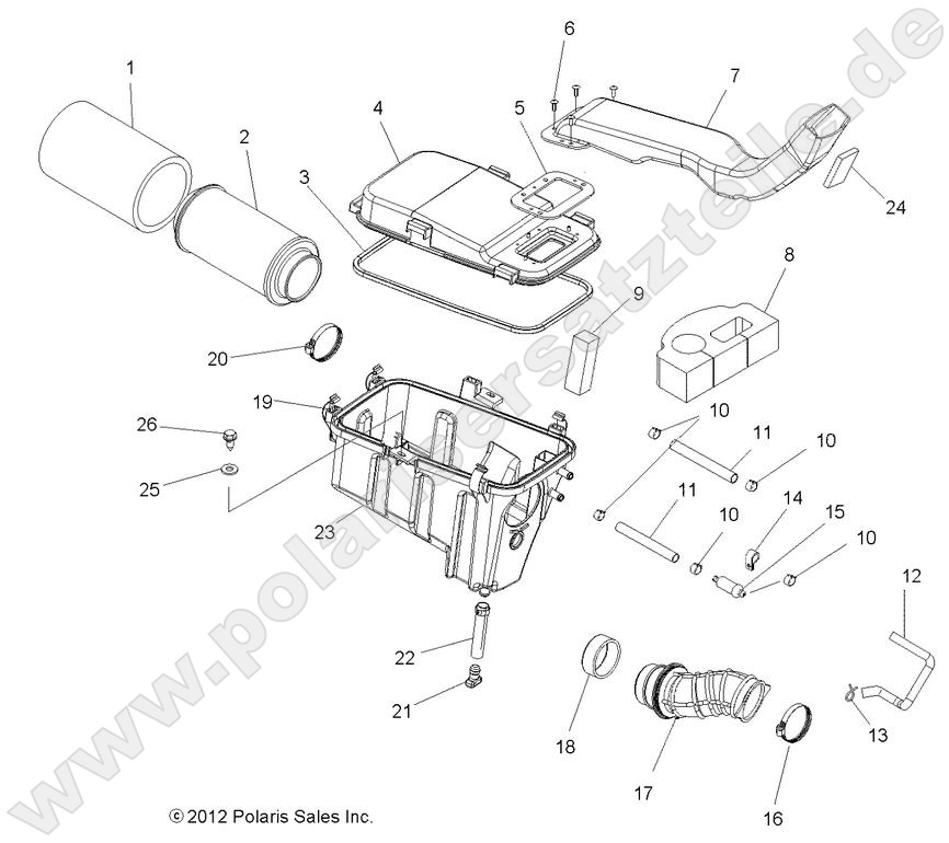 ENGINE, AIR INTAKE SYSTEM ENGINE, AIR INTAKE SYSTEM