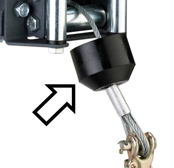 _Ebay_20neu_202014ATV4505_0475 Moose Utility Division ATV - UTV Seilwinden Anschlaggummi - einteilig