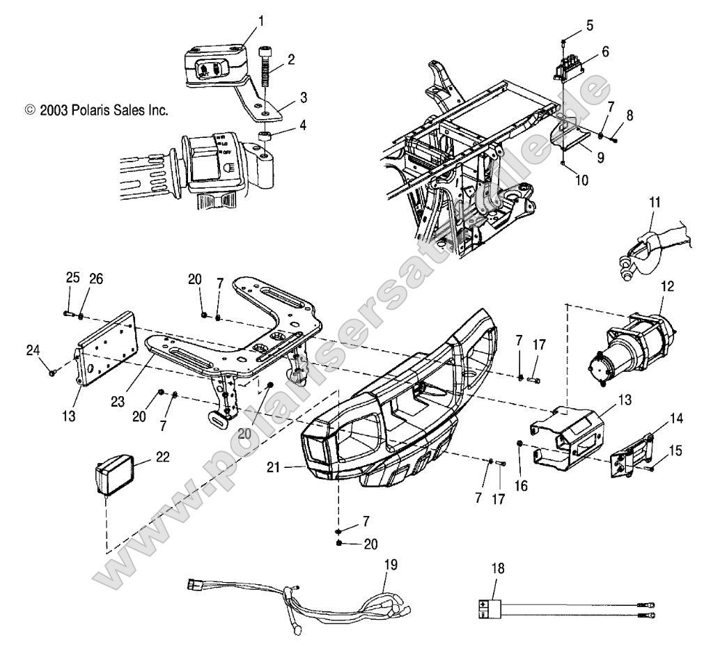 Winch Asm. Winch Asm.