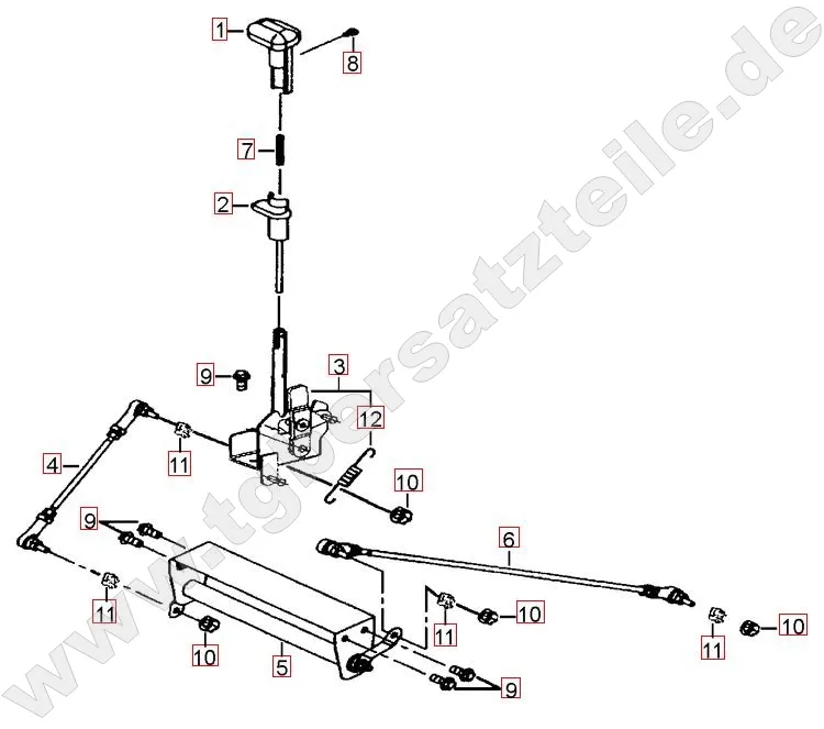 Gangschalthebel Gangschalthebel