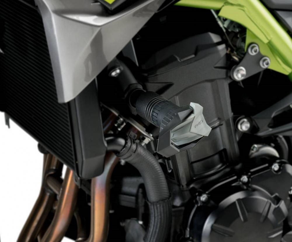 Puig_Sturzpads_R19_Crash_Pads_schwarz___Kawasaki_Z900_2017__9389N Puig Sturzpads R19 Crash Pads schwarz - Kawasaki Z900 2017-22 | Z900 SE 2022-