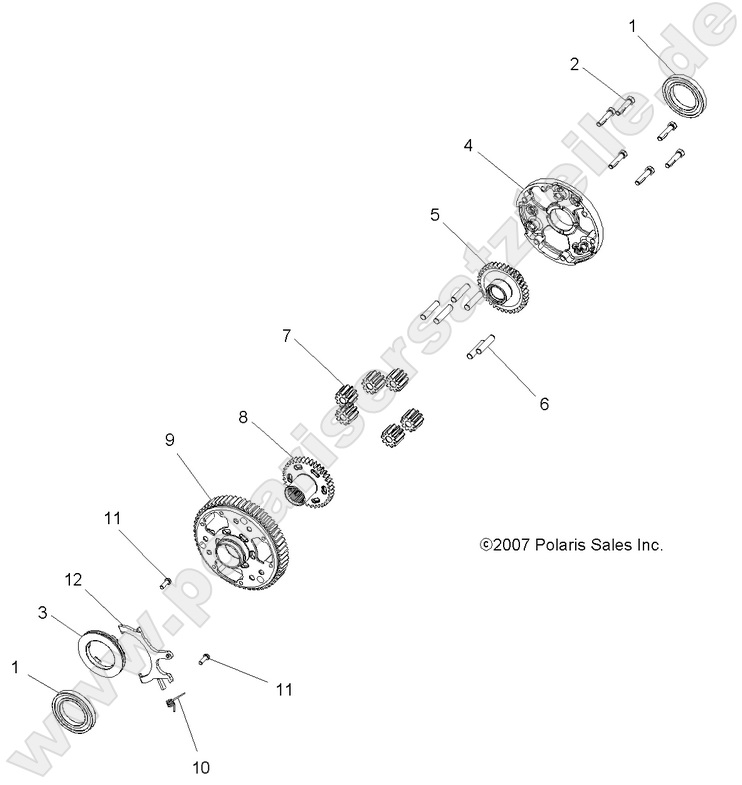DRIVE TRAIN, DIFFERENTIAL DRIVE TRAIN, DIFFERENTIAL