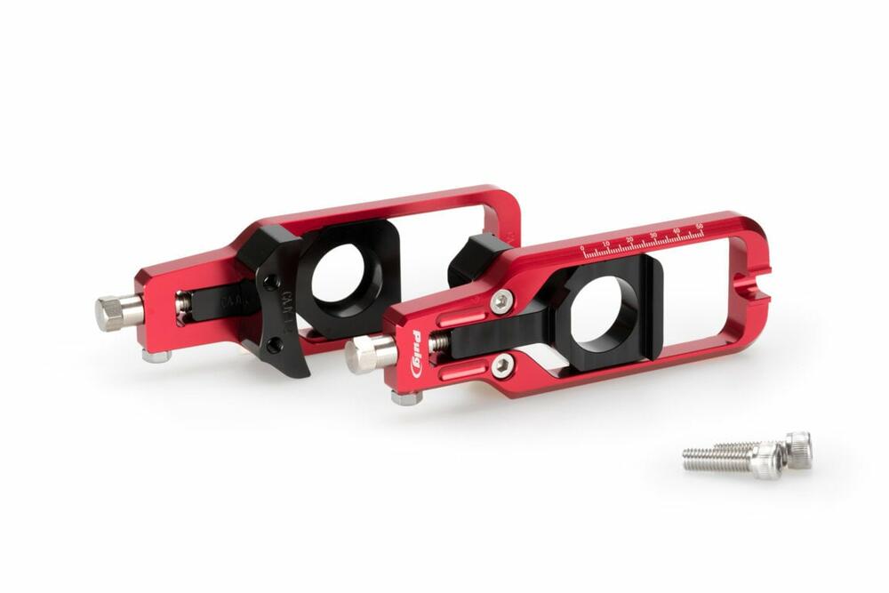 PUIG KETTENSPANNER FÜR YAMAHA YZF-R1 09-14 C/ROT - 20694R