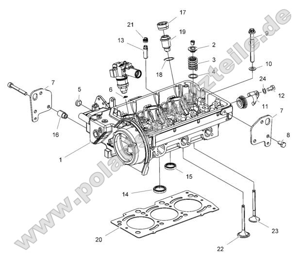Engine, Cylinder Head and Precombustion Chamber Engine, Cylinder Head and Precombustion Chamber