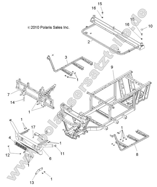 Chassis, Frame and Front Bumper
