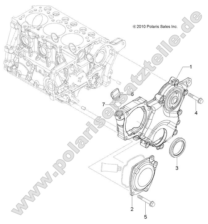 Engine, Gear Housing