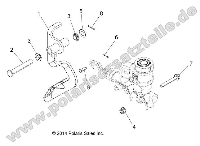 Brakes, Pedal and Master Cylinder Mounting Brakes, Pedal and Master Cylinder Mounting